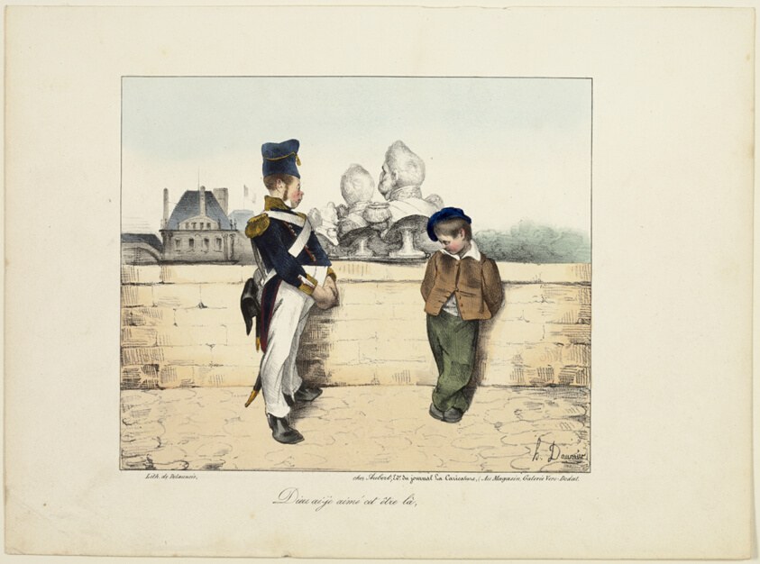 “God! How I loved that fellow there!,” plate 16 from Caricatures Politiques