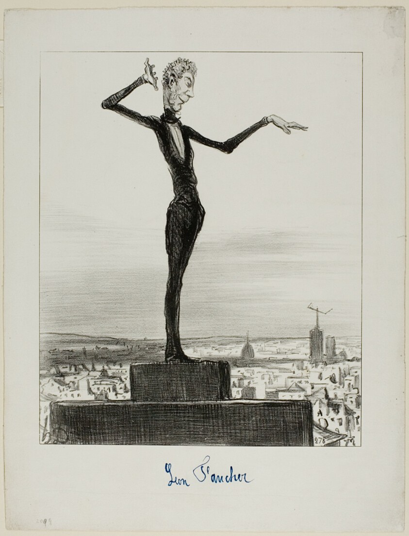 A Suggestion by the Charivari to Mr. Léon Faucher for Avoiding Telegraphic Blunders in the Future, plate 122 from Actualités