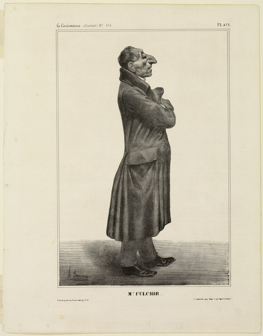 Mr. Fulchir.., plate 273 from Célébrités de la Caricature