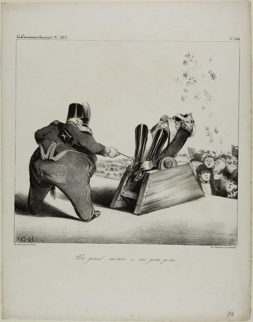 A large mortar with a short range, plate 488