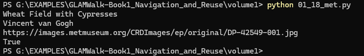 Terminal screenprint for 01_18_met.py